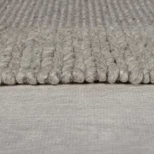 Tapis en mélange de laine RUE PLAIT