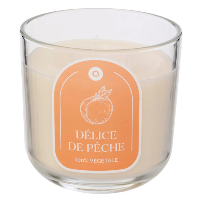 Bougie parfumée " Floa" pêche 610g