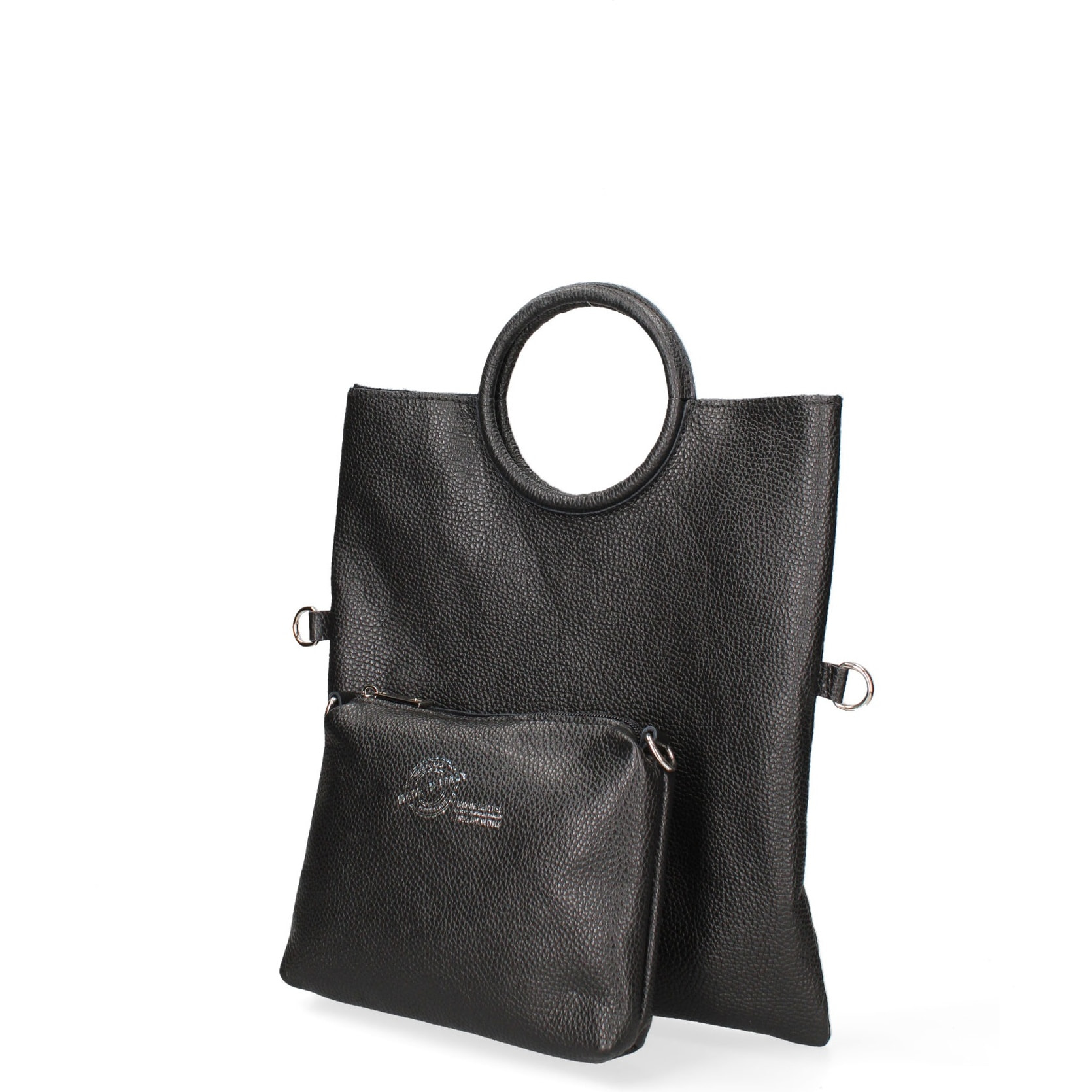 Borsa a mano da donna Made in Italy - Modello Valora Chic - 100% pelle - 29.0 x 30.0 x 1.0 cm