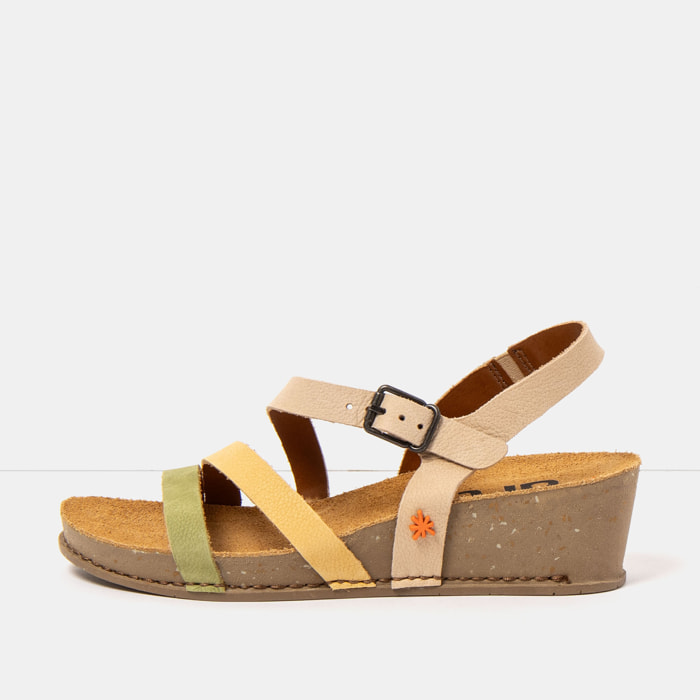 Sandalias 1930 MULTI CREAM-HONEY/ I LIVE color Cream-honey
