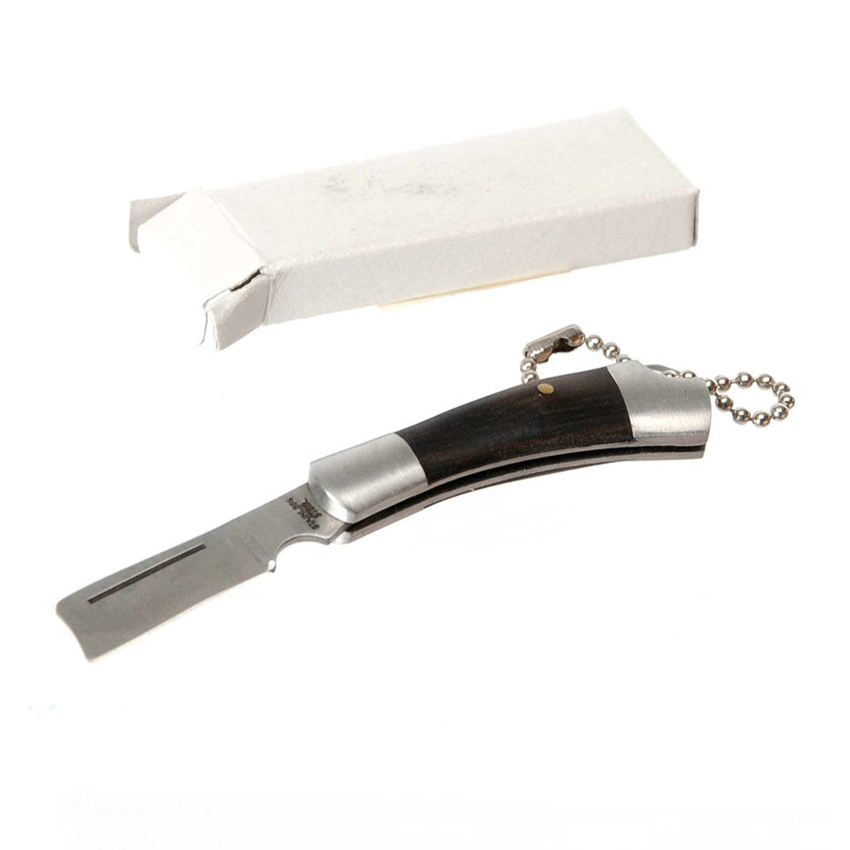 Mini Coltello 9 Cm - Pezzi 12 - 2,5X9X0,5cm - Colore: Bianco - Bianchi Dino - Decorazioni Varie