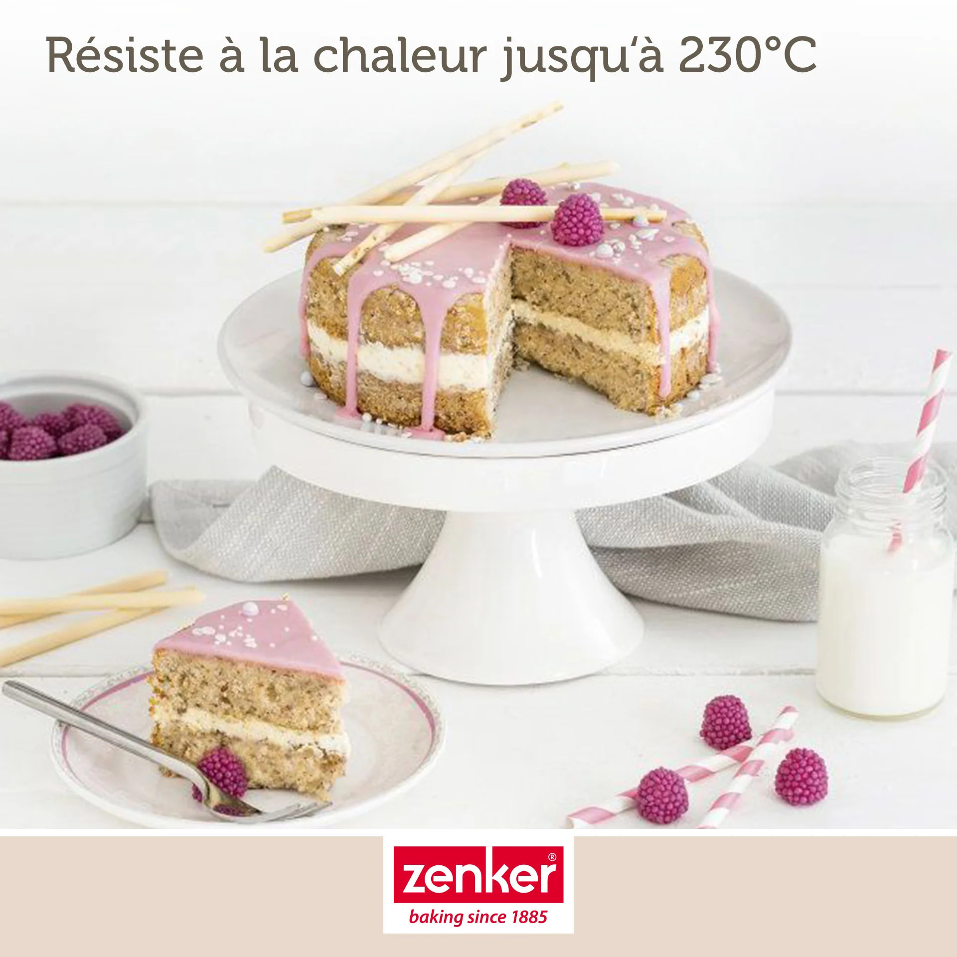 Lot de 2 moules à manqué à charnière Zenker Spécial Mini