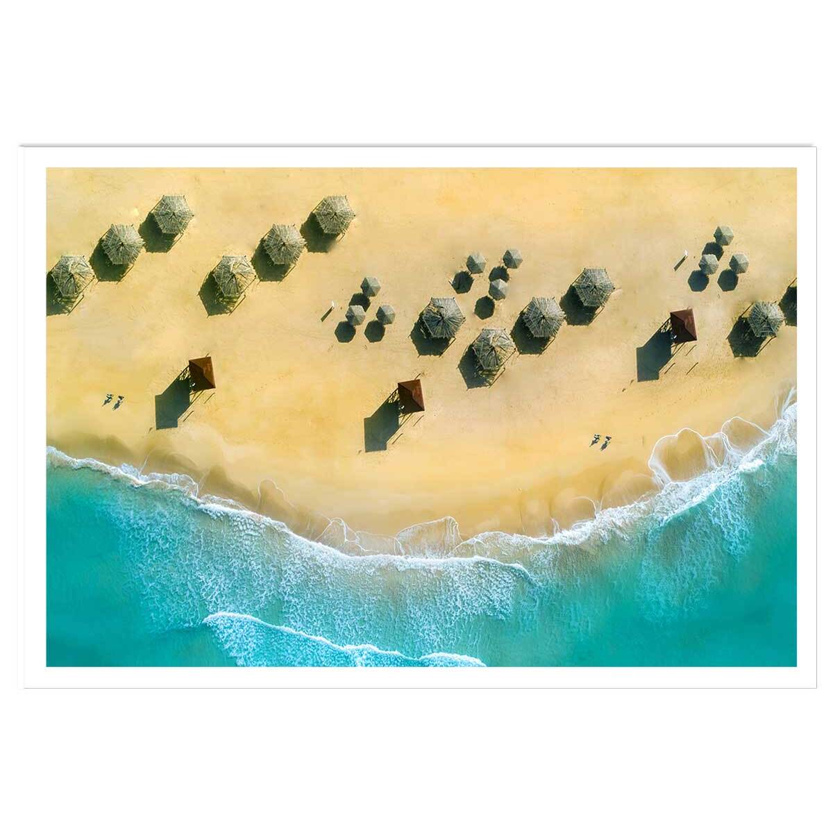 Poster paillote du pacifique Affiche seule