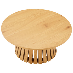 Table basse ronde 80cm style scandinave LIV