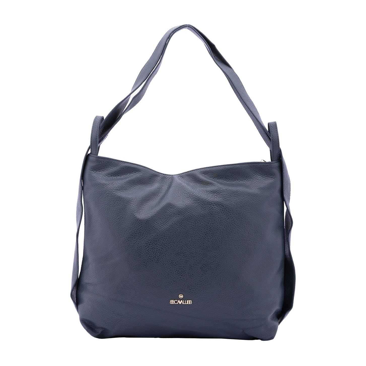 Borsa a spalla da donna - Modello False - Ecopelle e poliestere - 40.0 x 33.0 x 11.0 cm