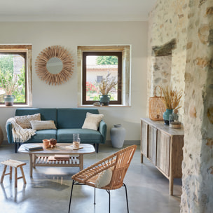 Buffet 3 portes "Banila" acacia 160x80cm