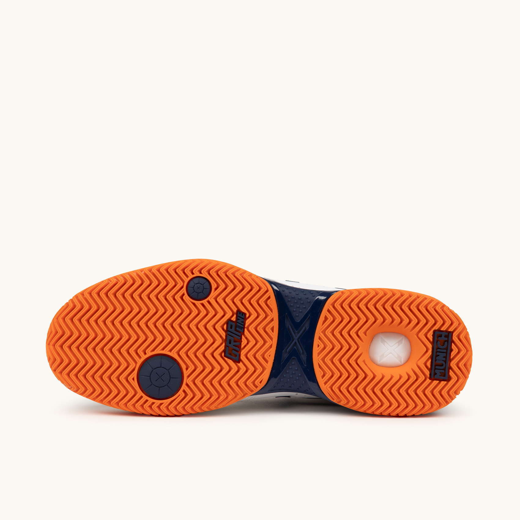 MUNICH ATOMIK 49 Zapatillas de Pádel/Tenis Blanco y Naranja