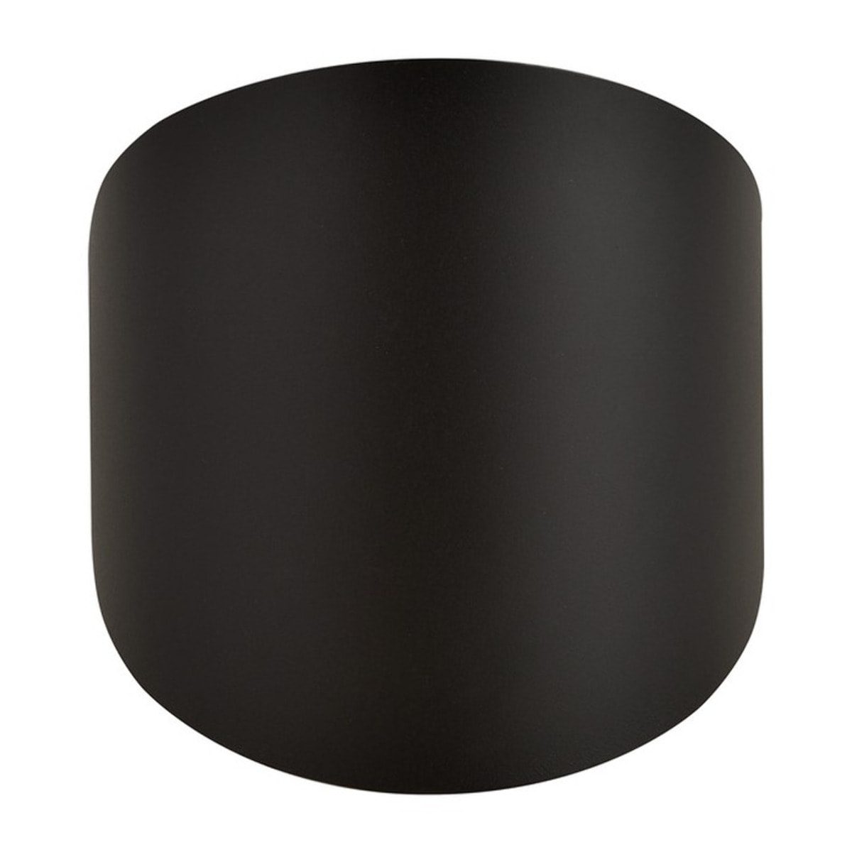 Lampada da parete FORM 3 in acciaio nero opaco