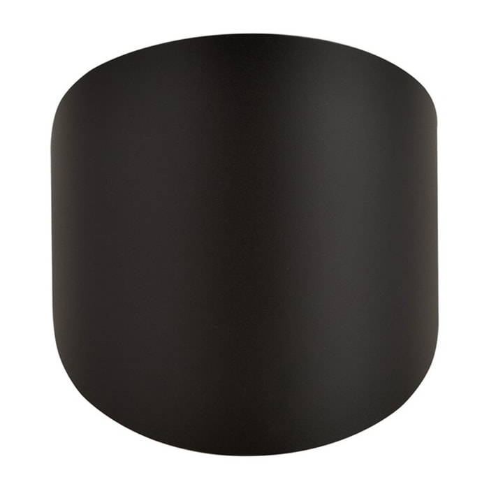 Lampada da parete FORM 3 in acciaio nero opaco