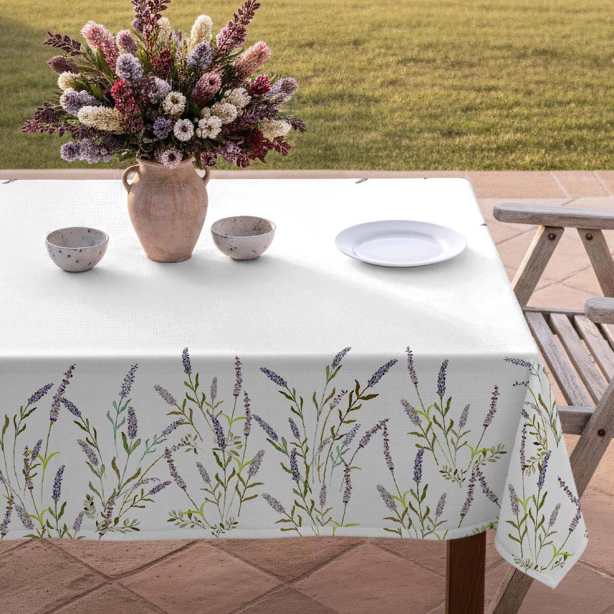 Mantel 100% algodón Lavender