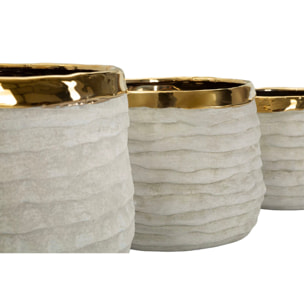 CACHEPOT LIMA ALTI TRIS CM Ø 23X17,5-18,5X15-15X12,5