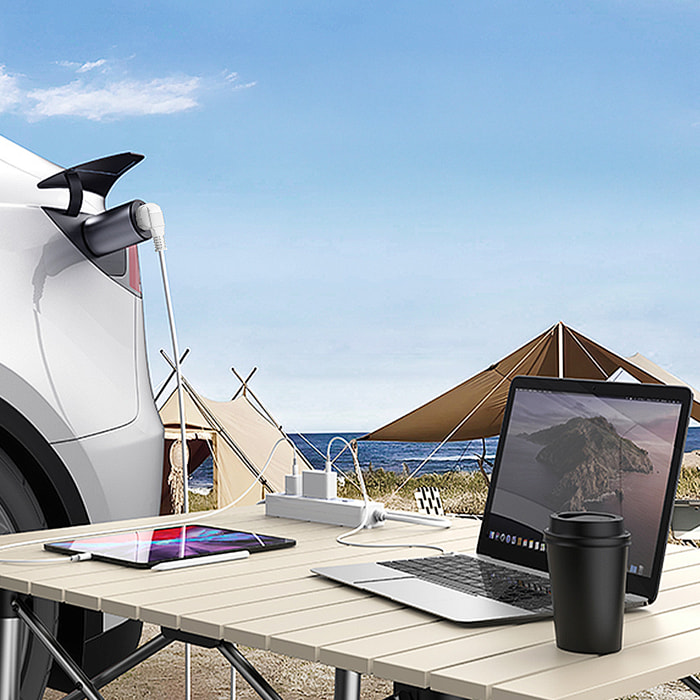 Adattatore di ricarica per auto elettriche di Tipo 2. Con 3300W di potenza.