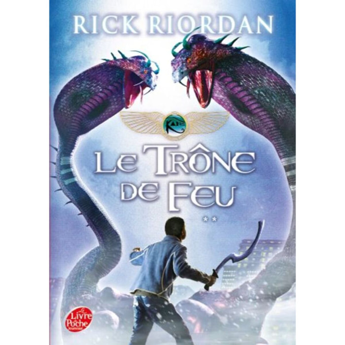 Riordan, Rick | La Pyramide rouge - Tome 2 - Le trône de feu | Livre d'occasion