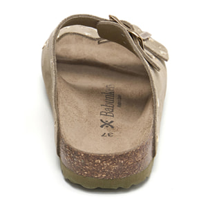 SANDALIA BABUNKERS CAQUI