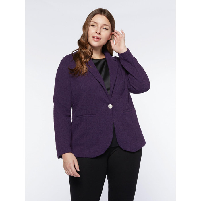 Fiorella Rubino - Blazer bouclé - Violeta