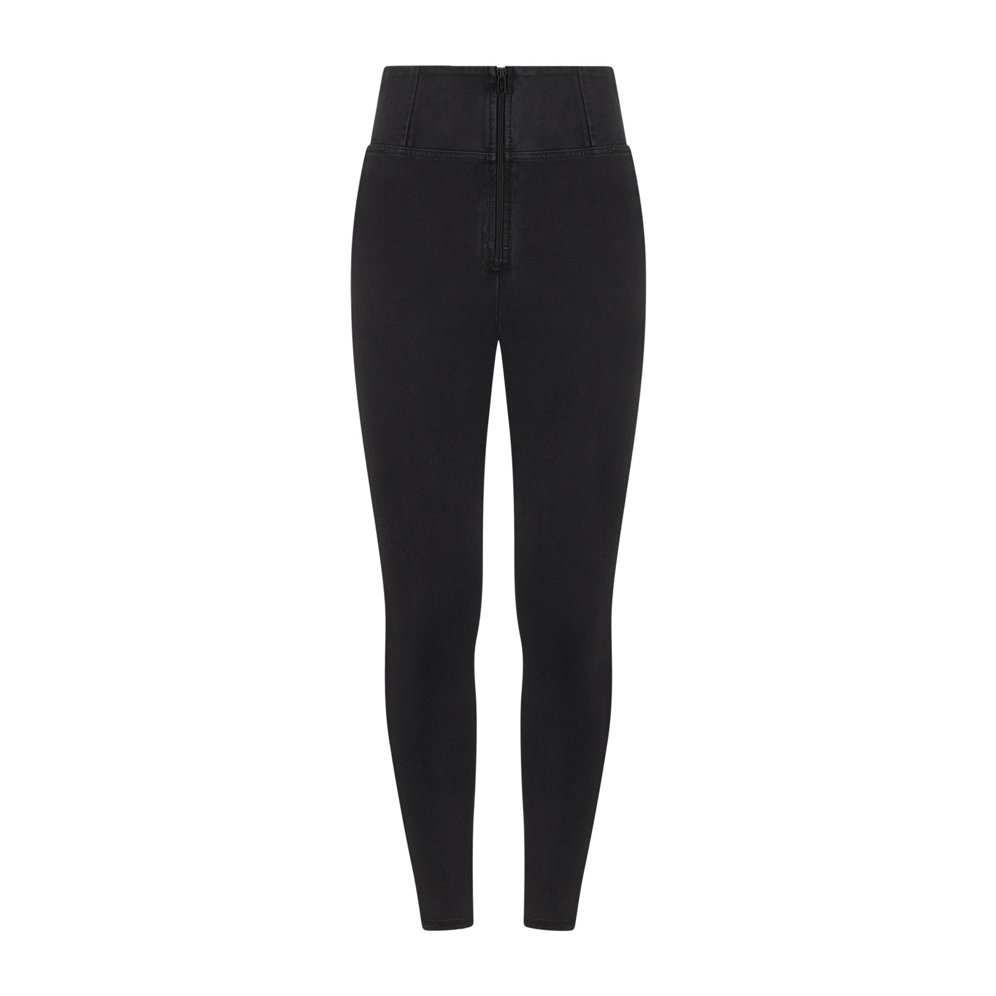 Jeggings push up WR.UP® curvy vita alta con zip gamba skinny