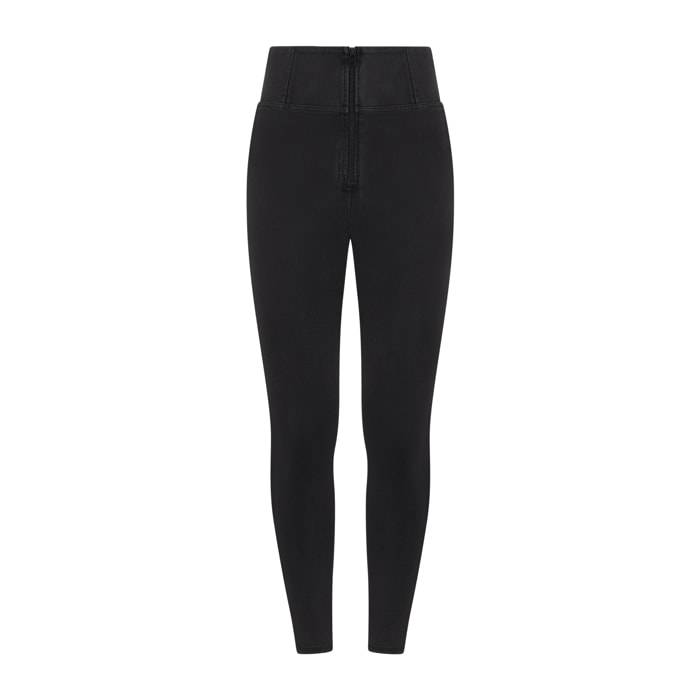Jeggings push up WR.UP® curvy vita alta con zip gamba skinny