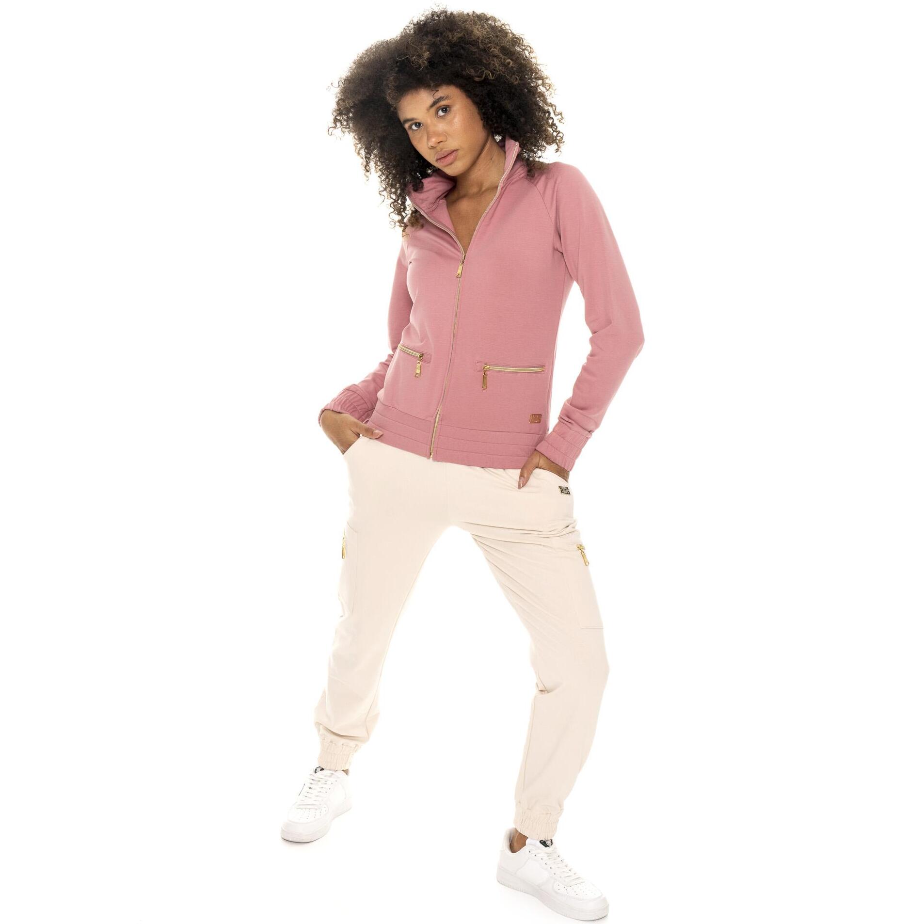 Tuta invernale donna collo in piedi e zip, pantalone cargo Leone 1947 Chic Tones