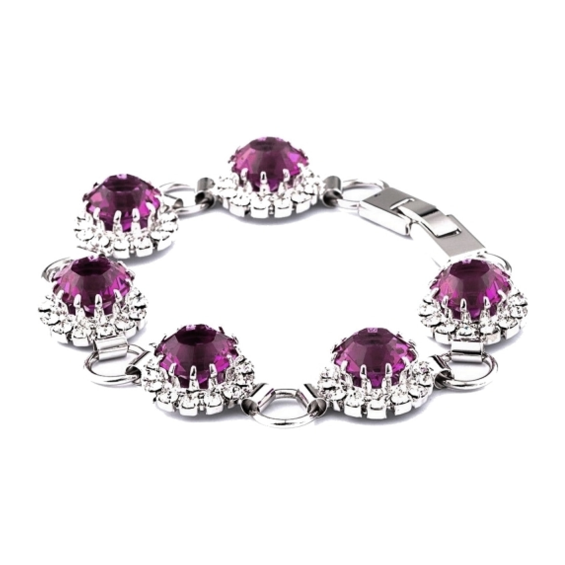 Pulsera Saton adornado con cristales de Swarovski