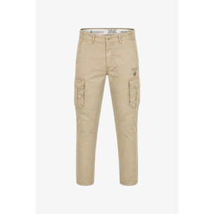 Pantaloni Esercito cargo kaki uomo