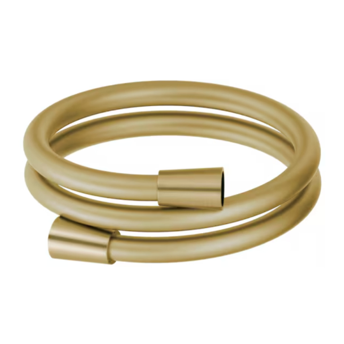 Flexible de douche 160 cm lisse anti-torsion laiton brossé