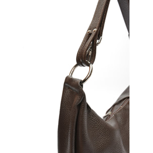 Borsa a tracolla Anna Luchini Marrone