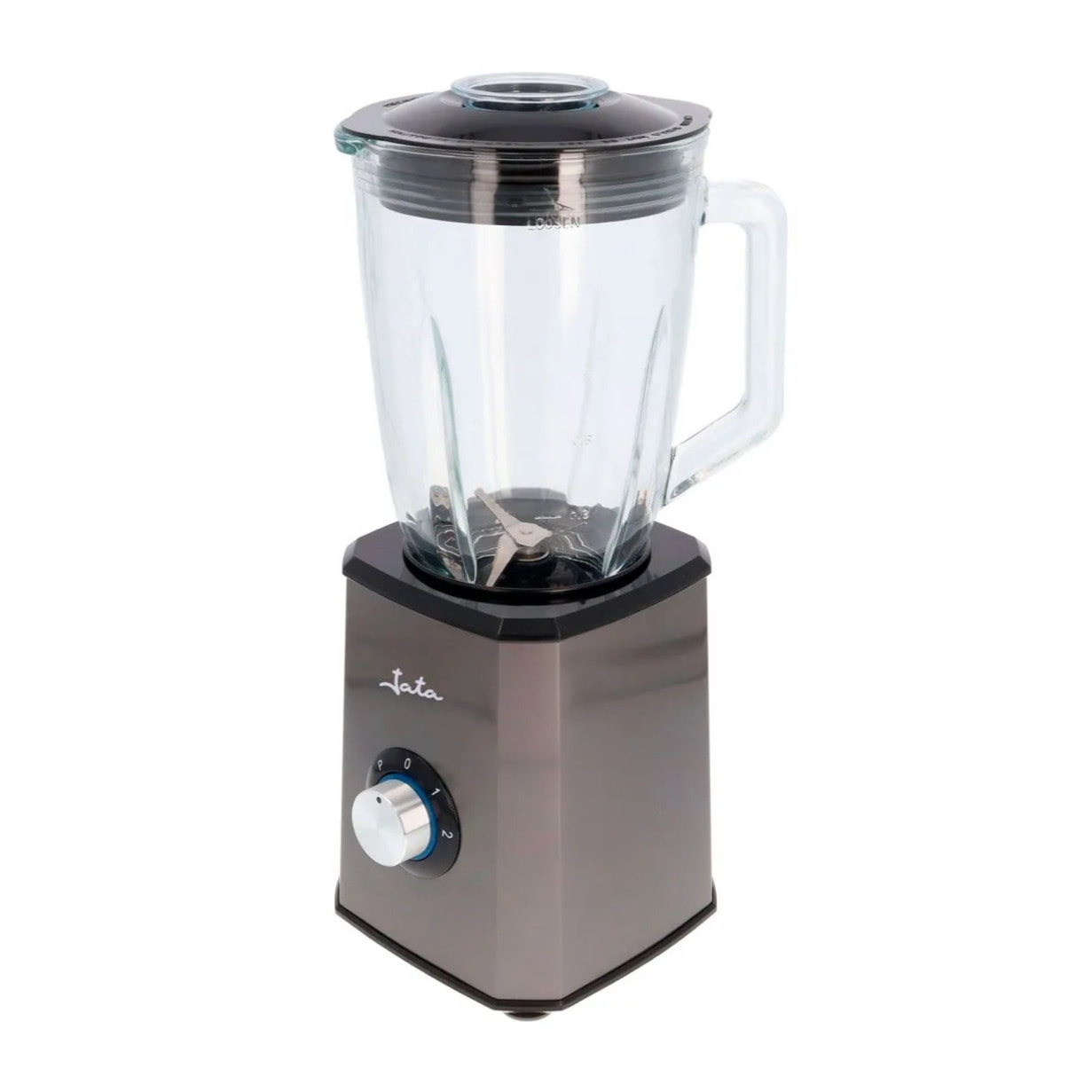 Batidora de vaso JATA JEBT1500 de 1500 W. 2 velocidades + turbo. Pica hielo