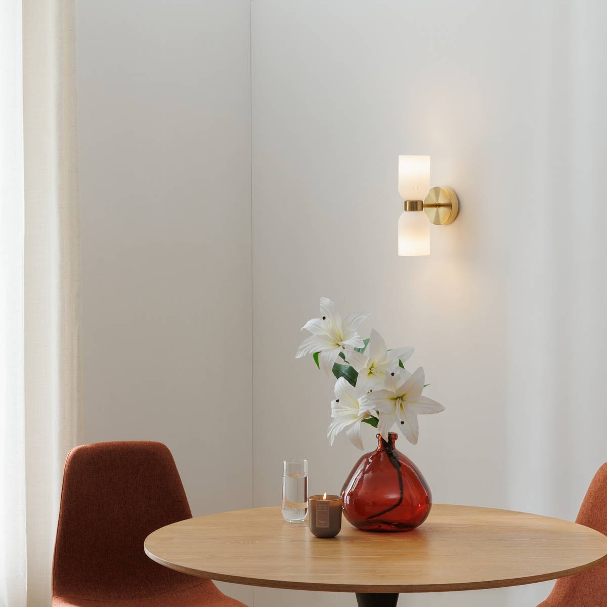 Applique murale Rio blanc 15,3x10cm