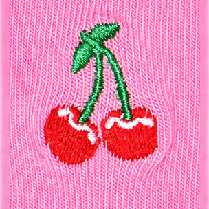 Calcetines kids cherry embroidery