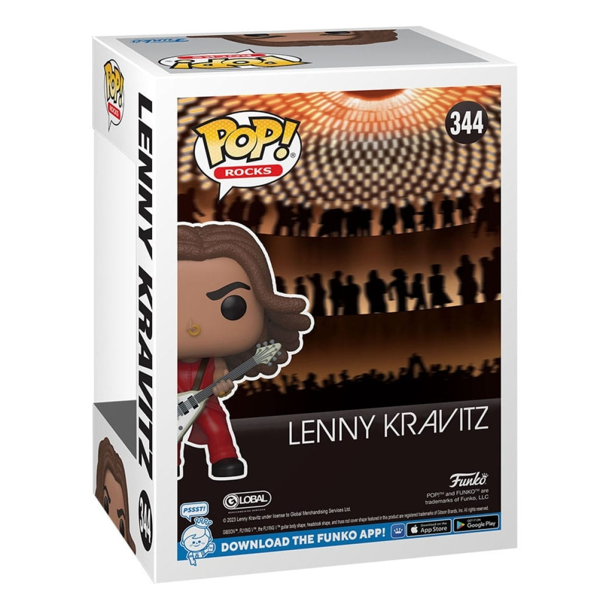 Lenny Kravitz Funko Pop! Rocks Vinile Figura Lenny Kravitz 9 Cm