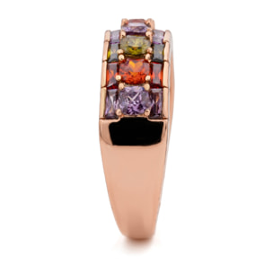 Anillo Morakbrao acabado oro rosa 18k