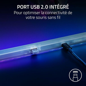 Tapis de souris RAZER FIREFLY V2 PRO PHANTOM WHITE ED