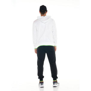 Tuta da uomo con cappuccio Sporty Fluo