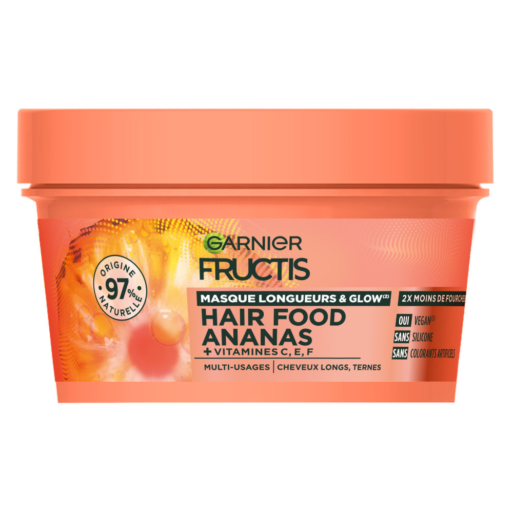 Lot de 6 - Garnier Fructis Hair Food Masque Ananas 320 ml