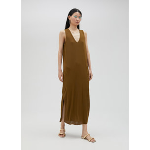 Vestito midi in maglia