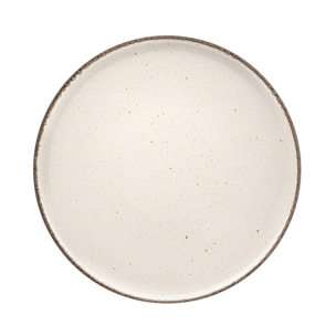Yumi Beige - Servicio de vajilla de 18 piezas