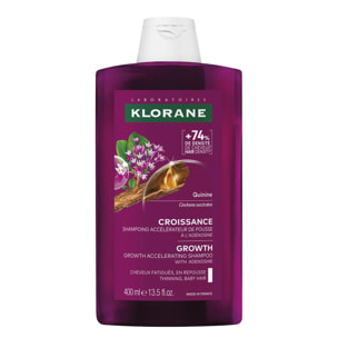 Croissance - Shampoing Accélérateur de Pousse à l'Adénosine et à la Quinine