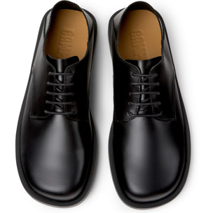 Zapatos de cordones - CAMPER Don - Negro - Cuero liso