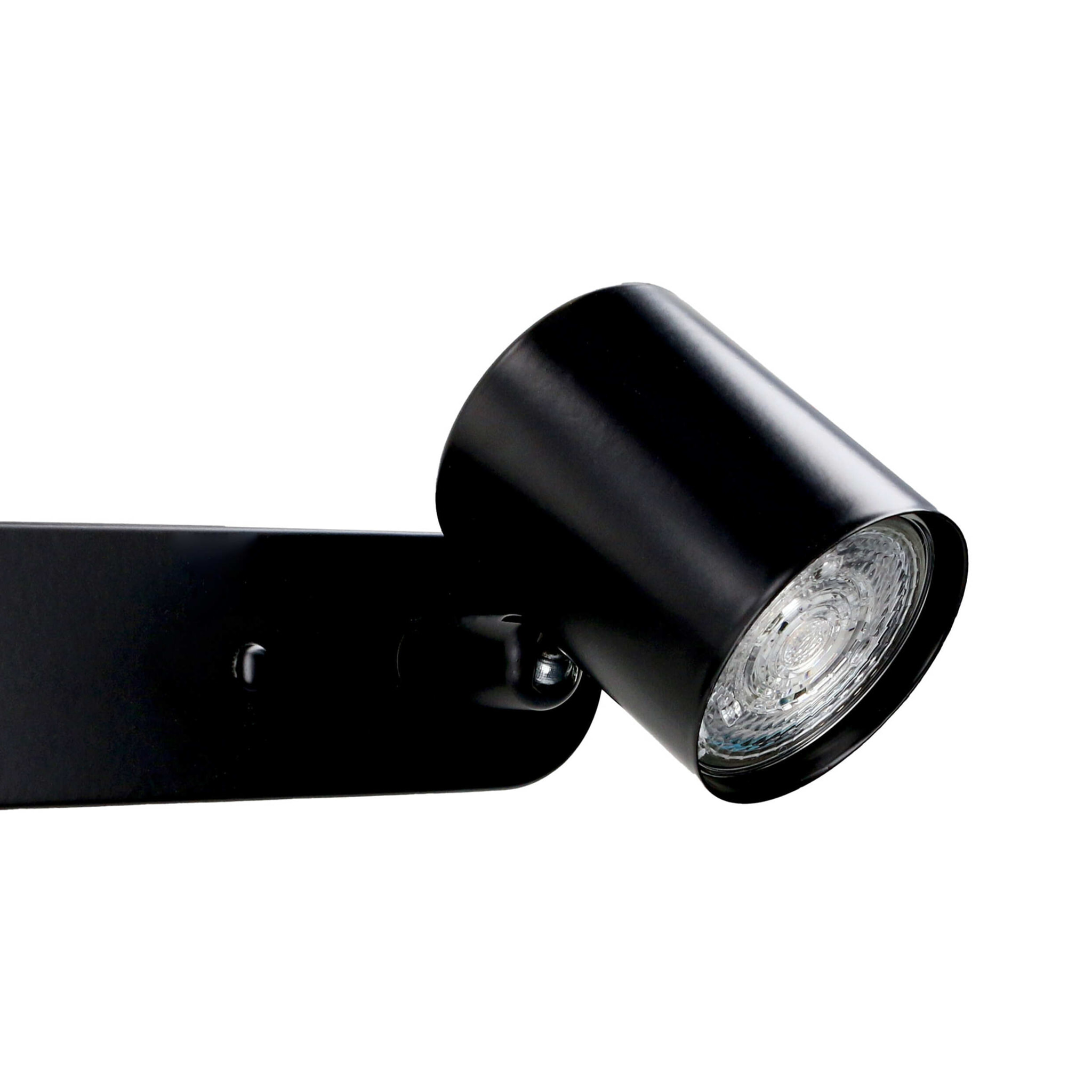 FORLIGHT Keeper Double proyector doble para boombilla GU10 en color negro