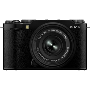 Appareil photo Hybride FUJIFILM Kit X-M5 Noir + XC15-45mm
