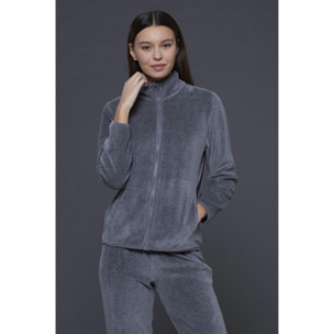 Completo loungewear donna ciniglia cora Noidinotte