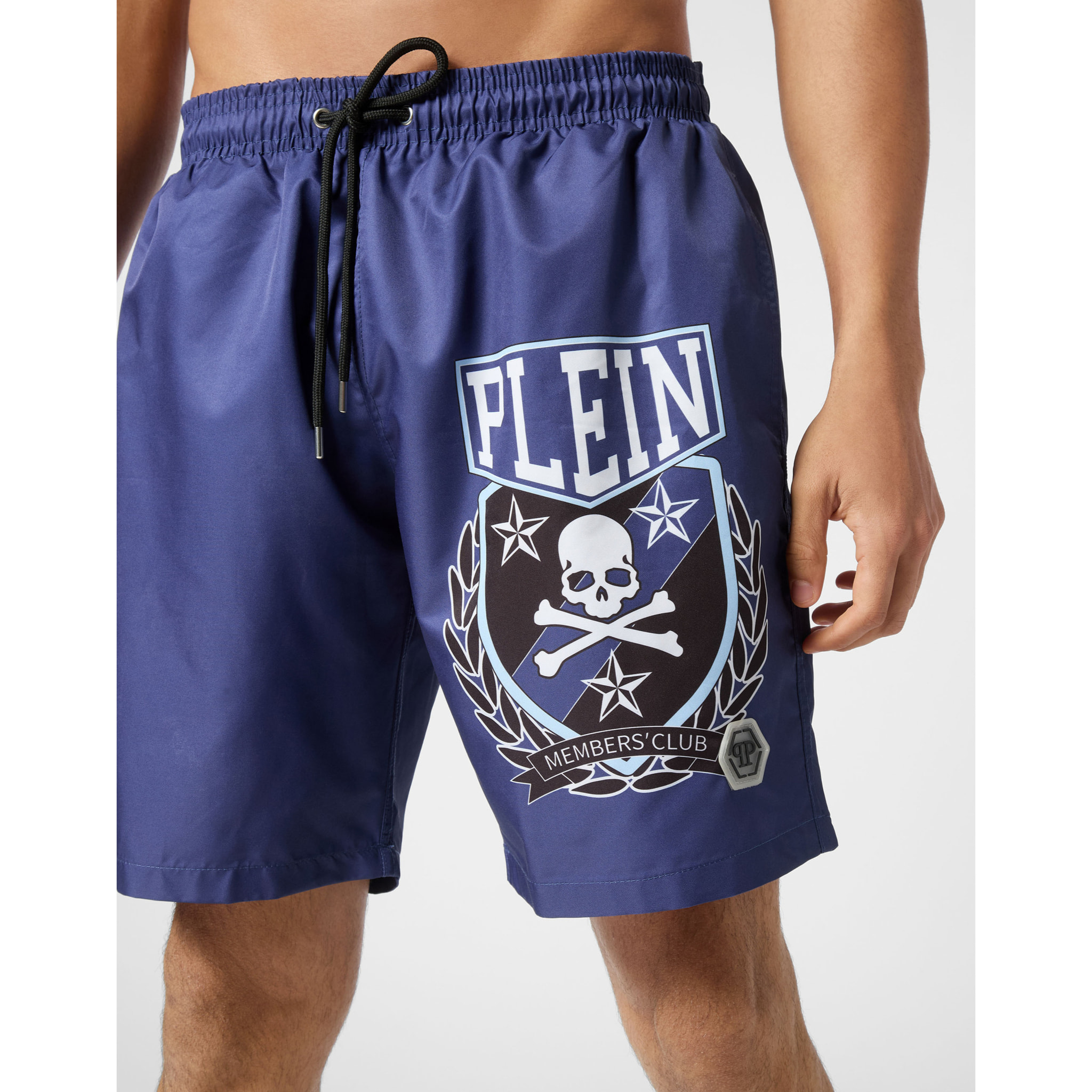 PHILIPP PLEIN Swim Trunks SKULL&BONES