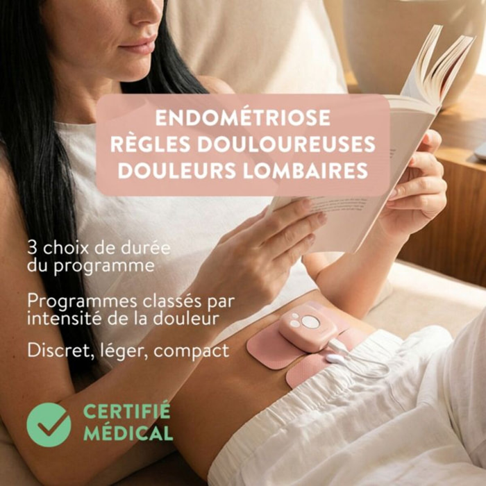 Appareil électrostimulation BLUETENS Pinktens Electrostimulation et Kegel guidés