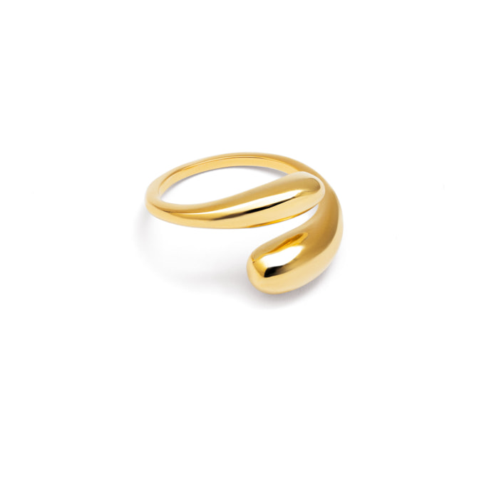 Anillo Abbraccio Baño Oro