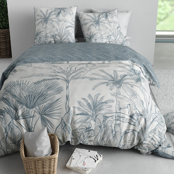 Parure Housse De Couette 3pcs 100% Coton 57 Fils SIERRA