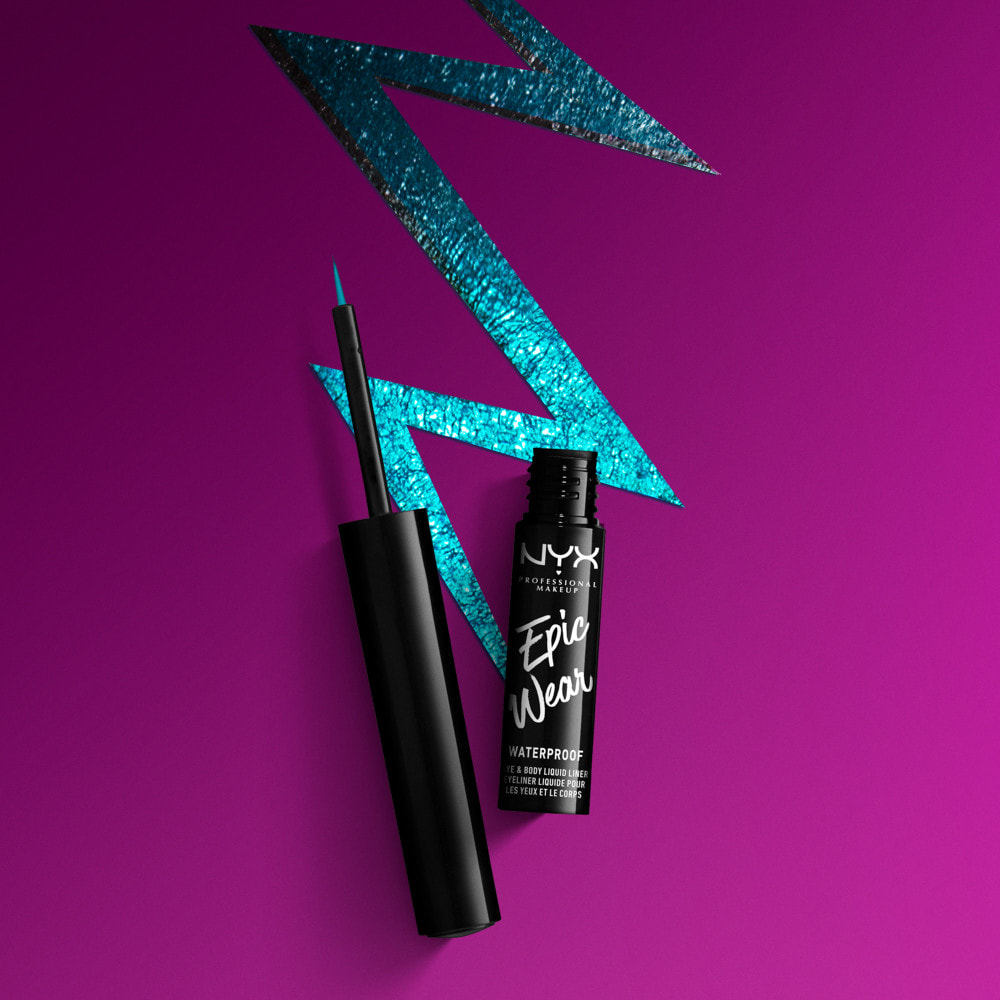 NYX Professional Makeup Epic Wear Metallic Eyeliner Liquide Teal Metal