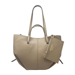 Borsa a Mano Shopper a Spalla da Donna in Pelle Dollaro