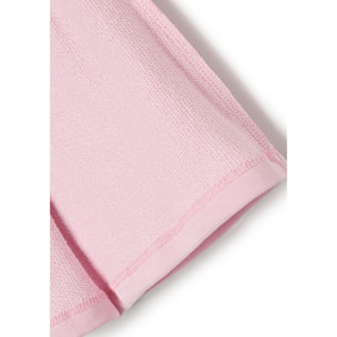 Gonna elasticizzata in peluche da bambina