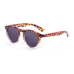 Gafas de sol PALO ALTO NEWPORT - Demi marrón superior con detalle blanco / Ahumada