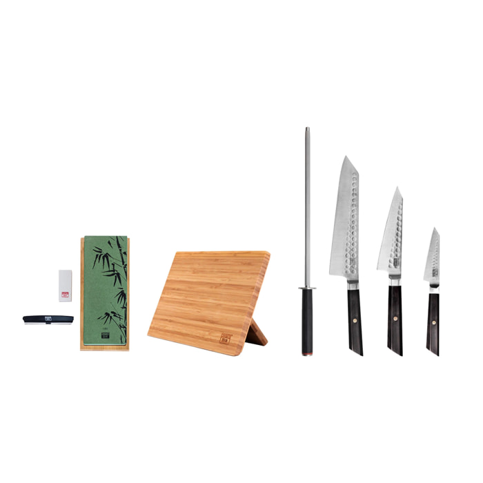 Set essenziali di coltelli (6 pezzi) - Collezione Bunka
